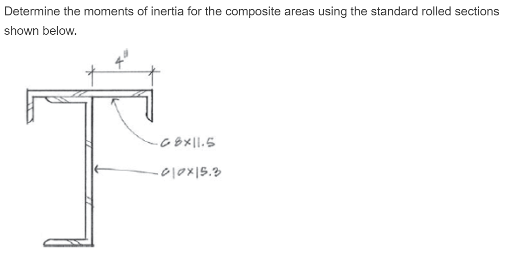 moment of inertia calculator composite section