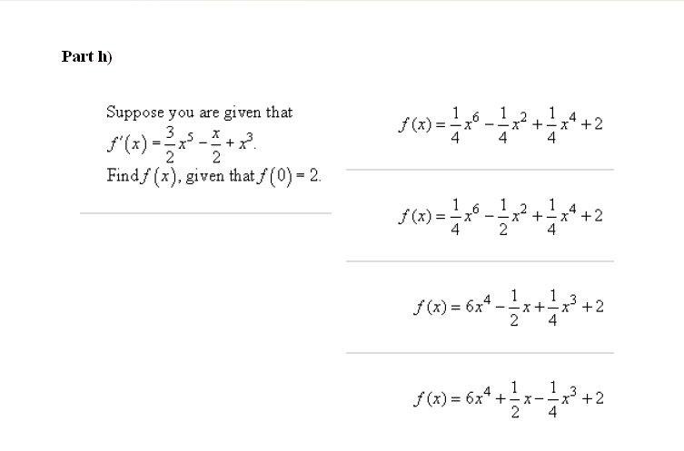 8x 3 6x 4 4 12x by 2x 2