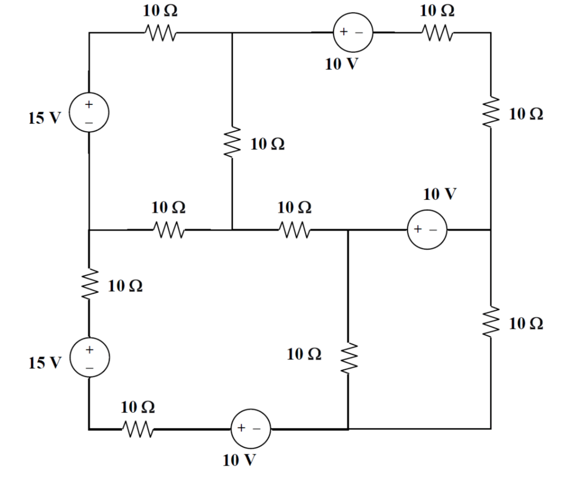 Solved Find The Voltage Drop Across Each Resistor In The | Chegg.com