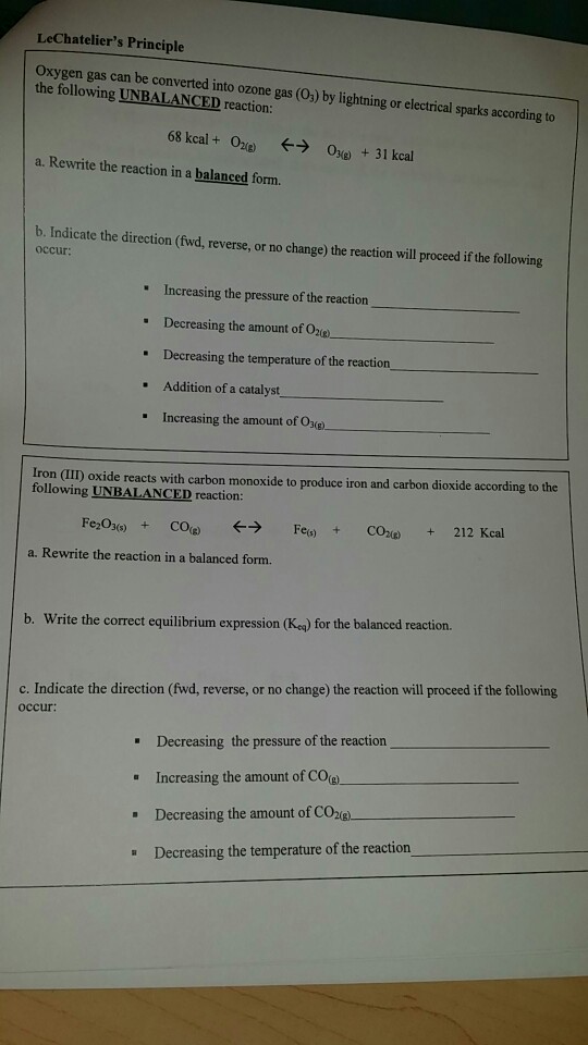 Solved Oxygen gas can be converted into ozone gas (O3) by