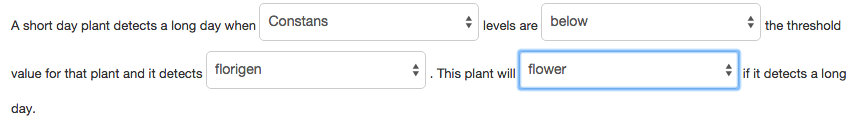 Solved A short day plant detects a long day when Constans | Chegg.com