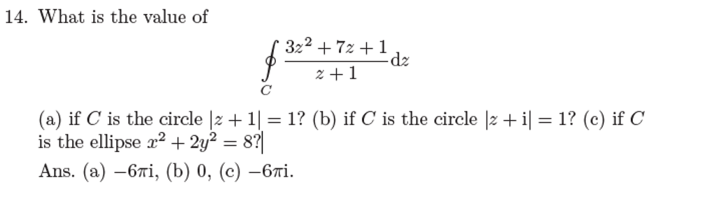 solved-what-is-the-value-of-integral-c-3z-2-7z-1-z-1-chegg