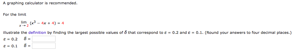 Solved A graphing calculator is recommended For the limit | Chegg.com
