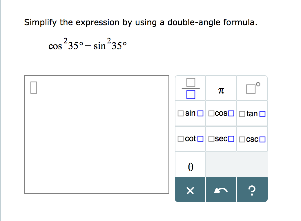 solved-simplify-the-expression-by-using-a-double-angle-chegg