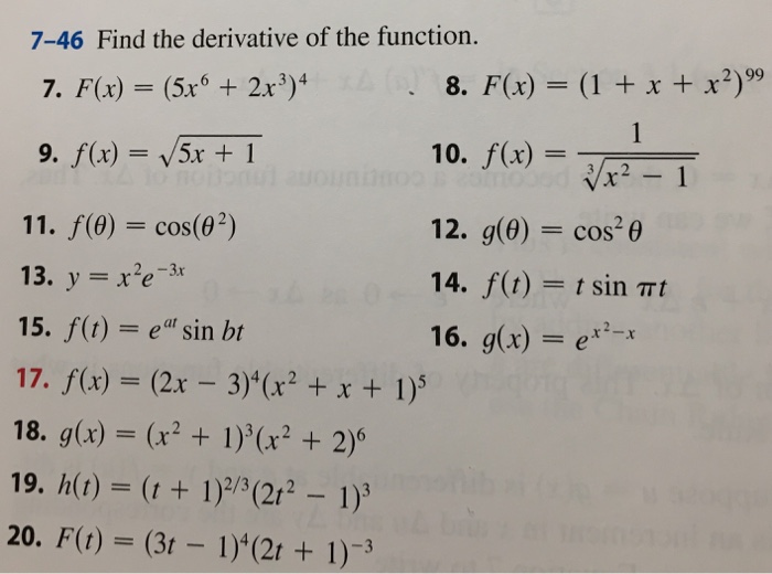 derivative of f x 3x2 5x 6 at x 1 is