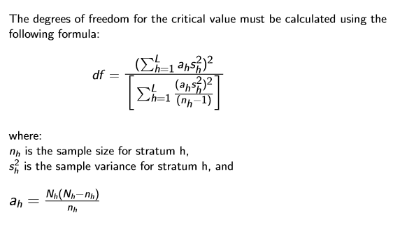 The Degrees Of Freedom For The Critical Value Must Be 