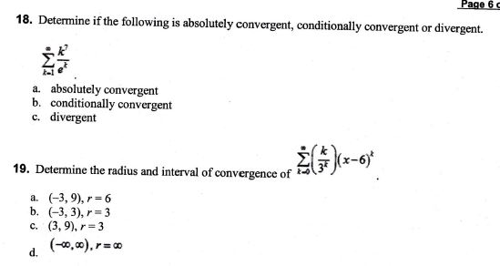 Solved Determine If The Following Is Absolutely Convergent Chegg Solved Determine If The Following Is Absolutely Convergent Chegg