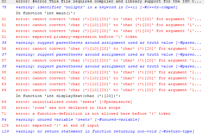 I need help fixing my code, I am trying to use | Chegg.com