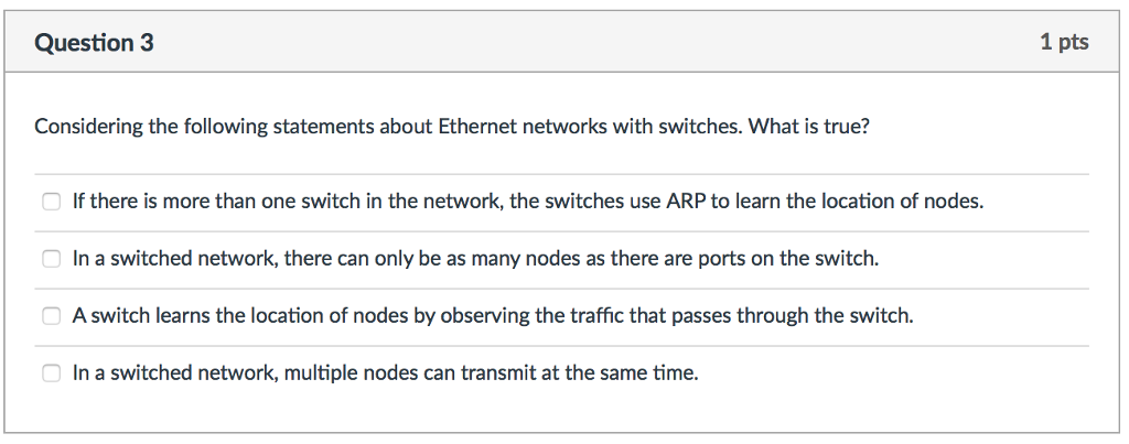 Solved Considering The Following Statements About Ethernet Chegg Solved Considering The Following Statements About Ethernet Chegg