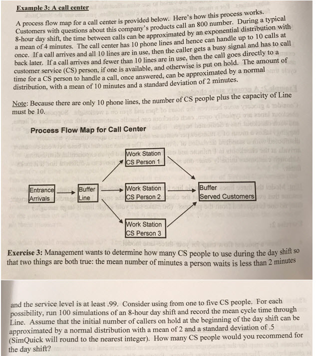 A process flow map for a call center is provided in | Chegg.com