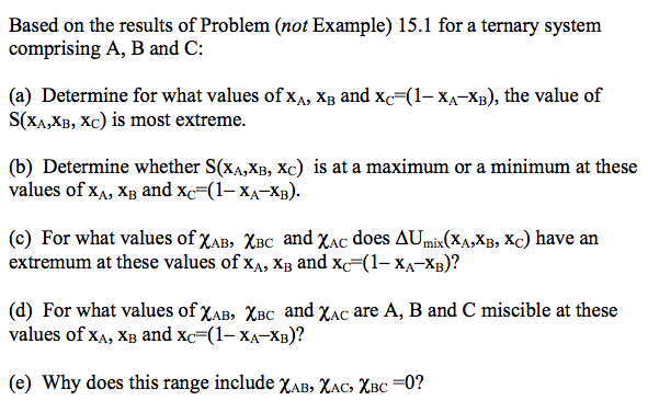 Based On The Results Of Problem (not Example) 15.1 