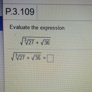 3 to the power of 27 square root