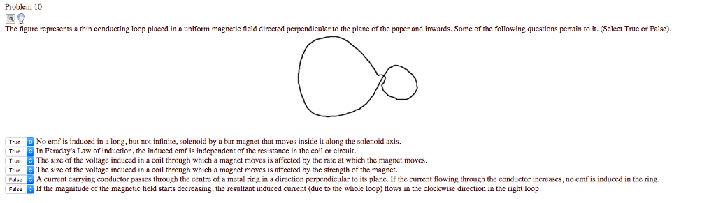 Solved Problem 10 The figure represents a thin conducting | Chegg.com