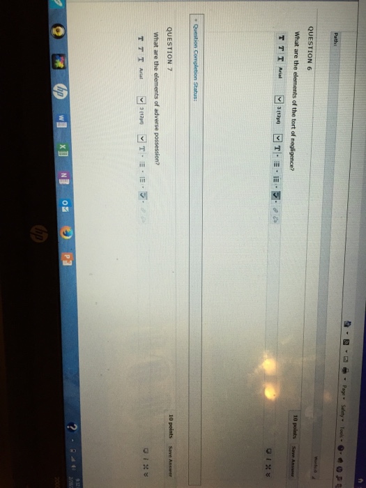 solved-what-are-the-elements-of-the-tort-of-negligence-chegg