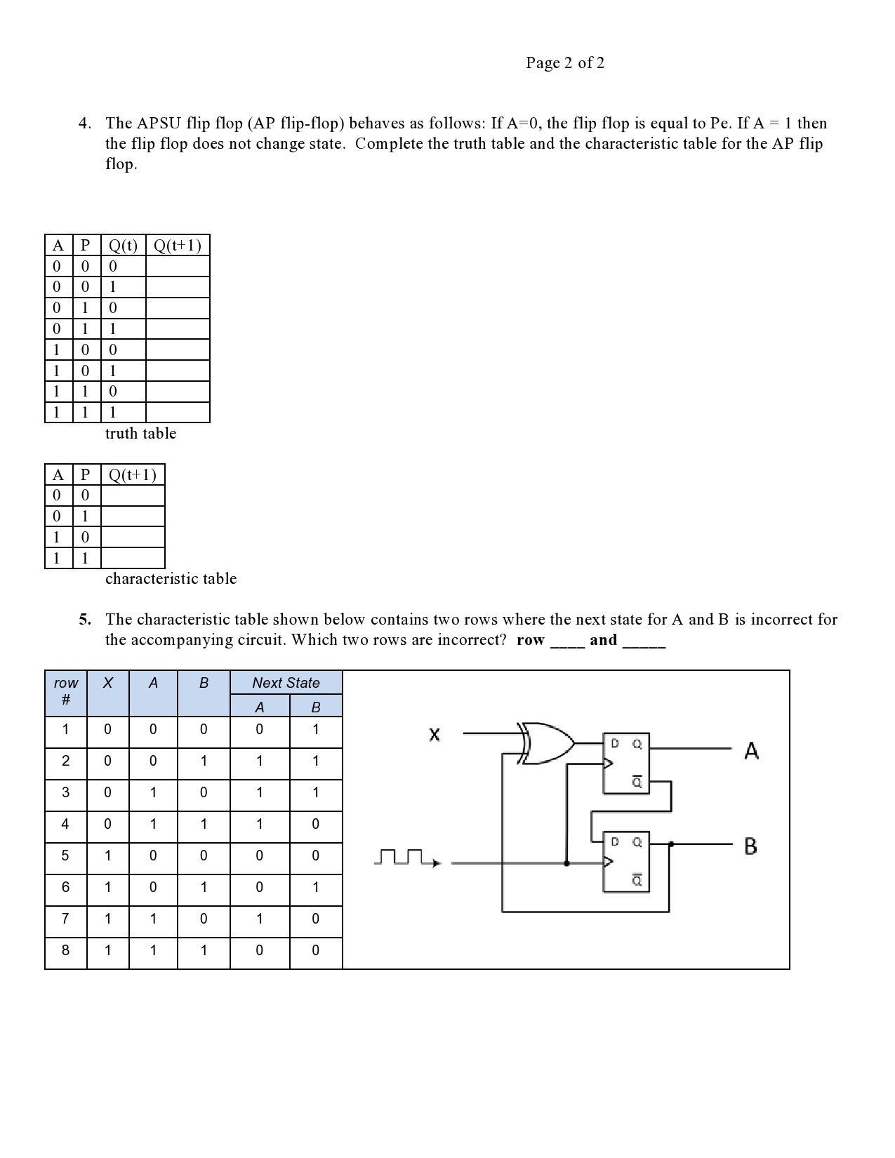 Solved I have another test coming up and I need to use this | Chegg.com