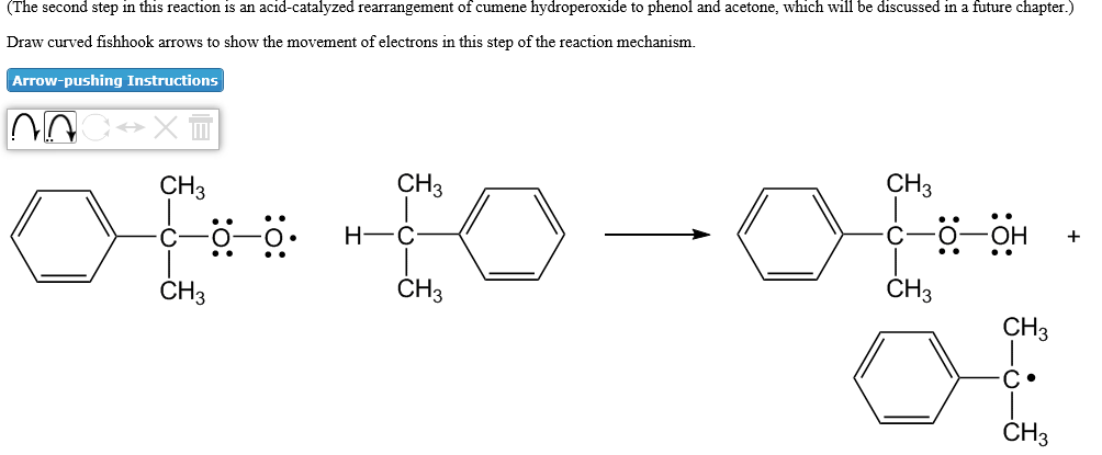 Hyperperoxide Rearrangement Solved (The second step in this reaction is an | Chegg.com