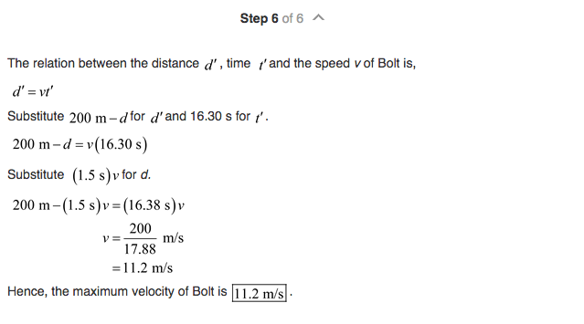 Solved Question on Physics chapter 2 Problem 40 PE part b, | Chegg.com