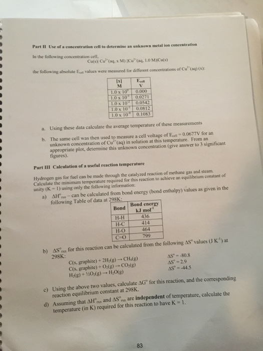Solved Lab 11 From to Thermodynamics A student