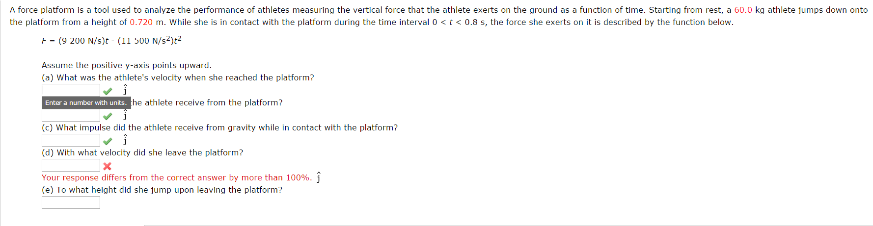 Solved A force platform is a tool used to analyze the | Chegg.com