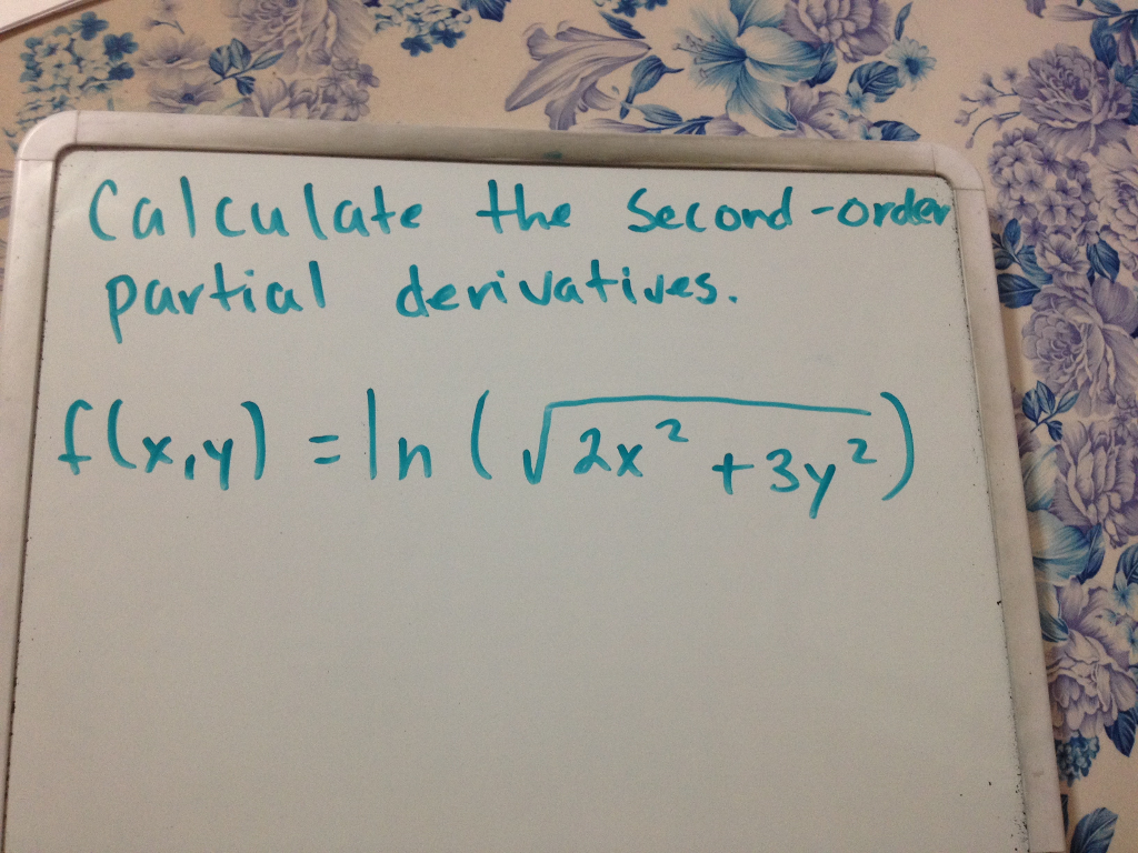 solved-calculate-the-second-order-partial-derivatives-f-x-chegg