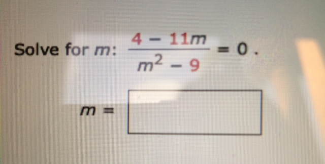 Solved Solve For M 4 11m m 2 9 0 M Chegg solved-solve-for-m-4-11m-m-2-9-0-m-chegg