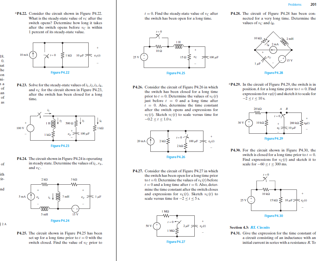 Solved Consider the circuit shown in Figure P4.22. What is | Chegg.com