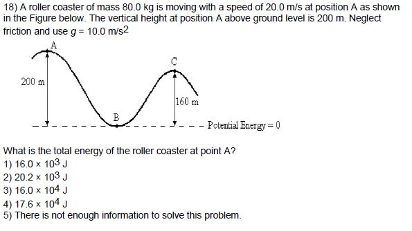 Solved A roller coaster of mass 80.0 kg is moving with a Chegg