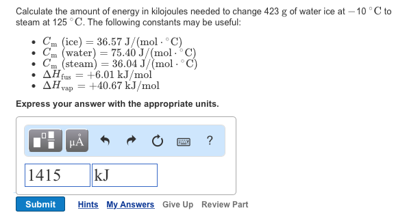 Solved Part A Consider the following reaction C2H4 g H2