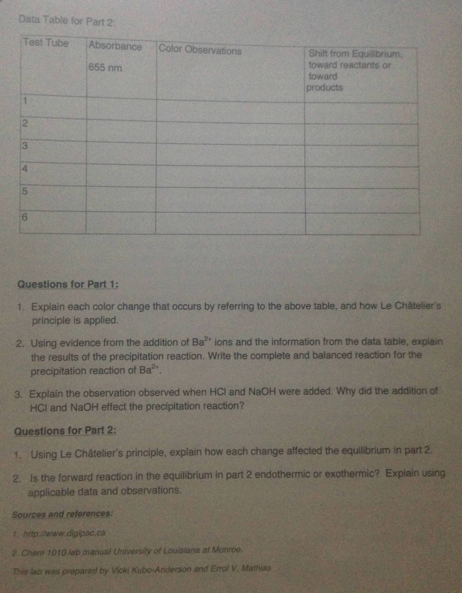 Could you guys please help me with my lab report for | Chegg.com