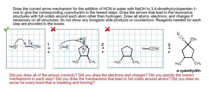 Solved Draw the curved arrow mechanism for the addition of | Chegg.com