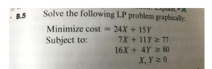 Solved Solve The Following Lp Problem Graphically Minimize Chegg Solved Solve The Following Lp Problem Graphically Minimize Chegg