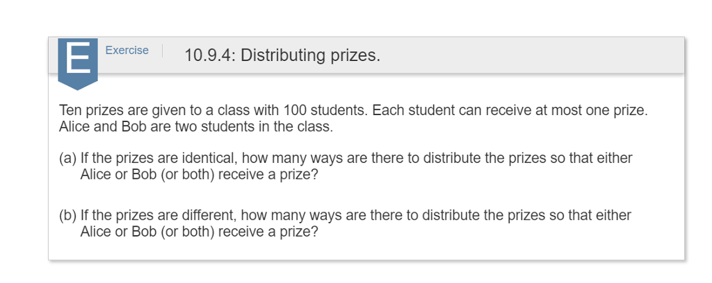 each of the students is given a prize