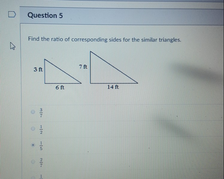 Solved Question 6 Triangles ABC and DEF are similar