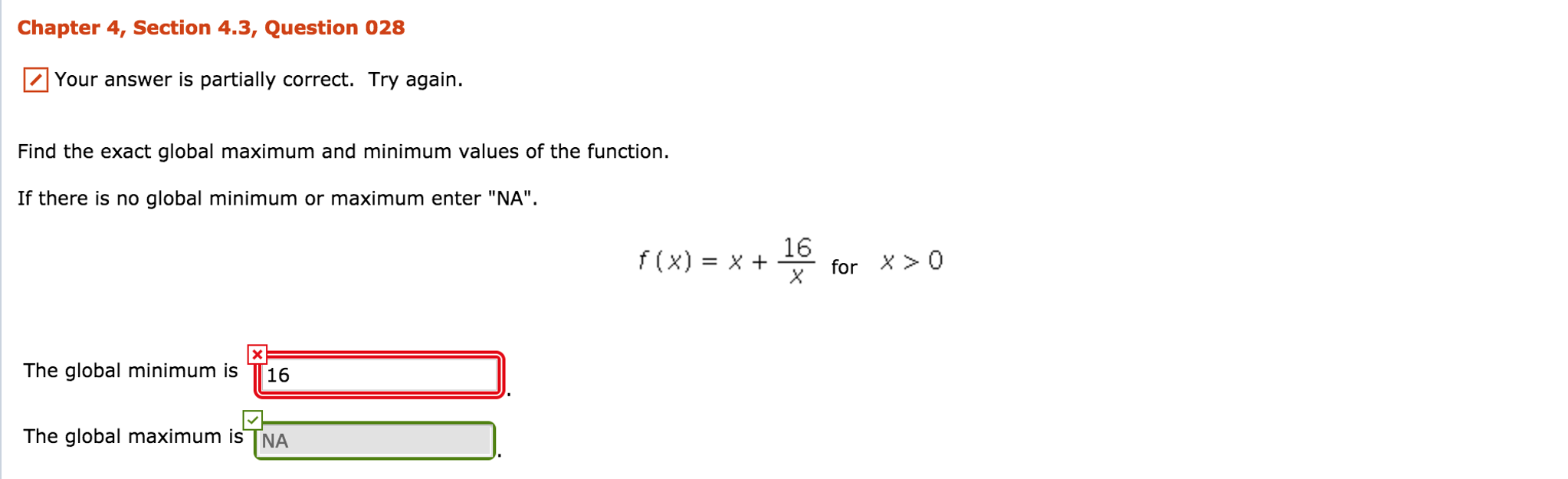 global minimum of a function calculator