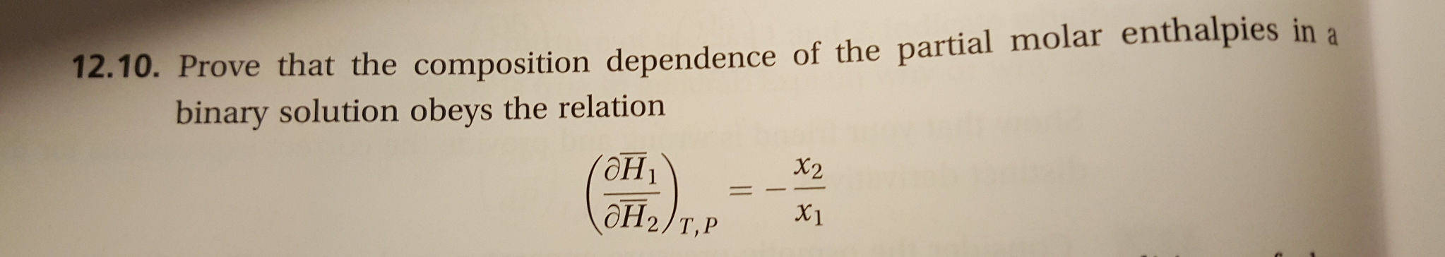 Solved Prove that the composition dependence of the partial | Chegg.com