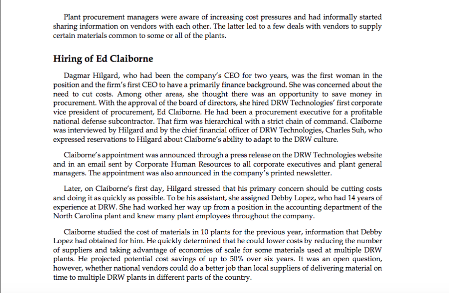 drw technologies case study questions and answers