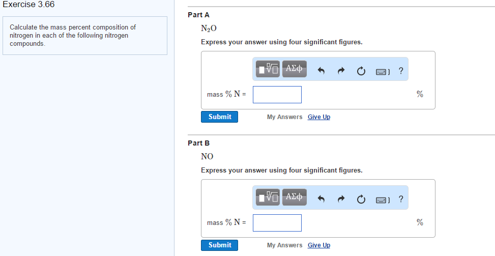 Solved Calculate The Mass Percent Composition Of Nitrogen In Chegg