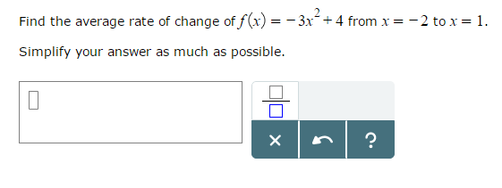 solved-find-the-average-rate-of-change-of-f-x-3x-2-4-chegg