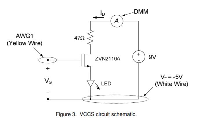 Solved Question About The ZVN2110A。 So I Am Doing My Lab | Chegg.com