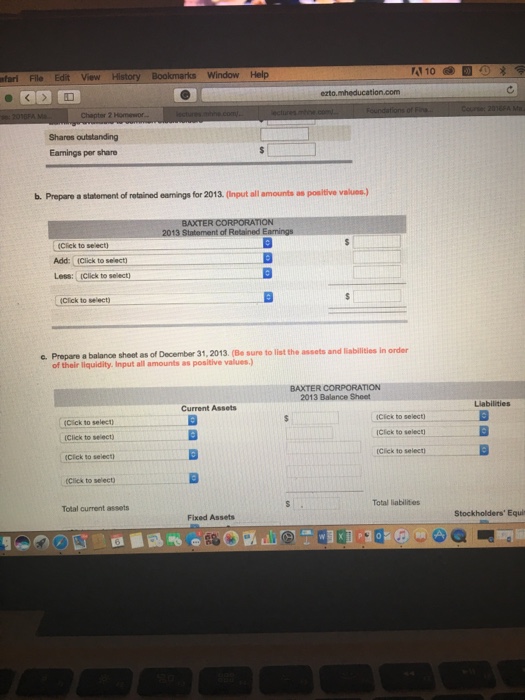Solved Safari File Edit View History Bookmarks Window Help | Chegg.com