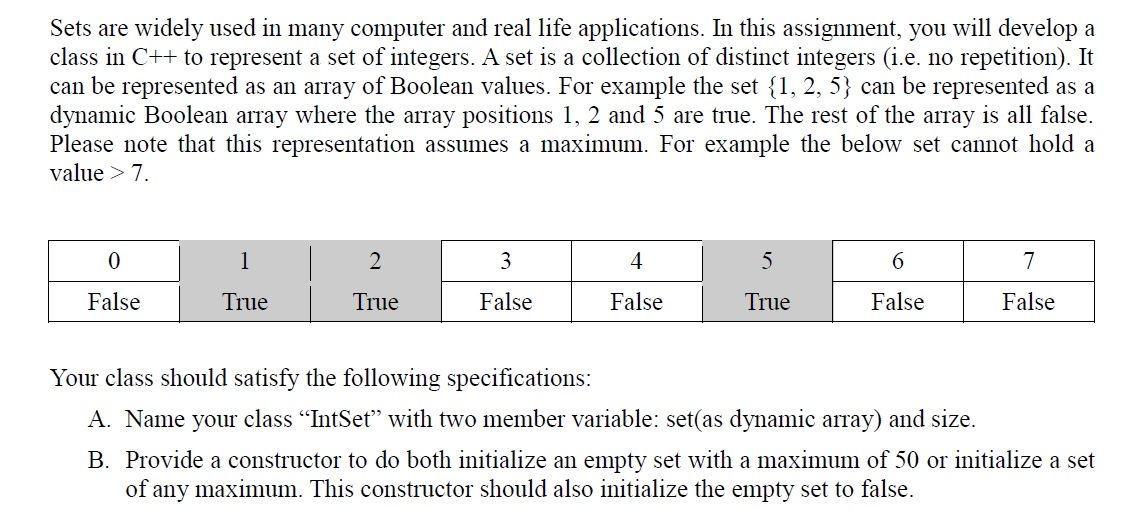 Solved Sets are widely used in many computer and real life | Chegg.com