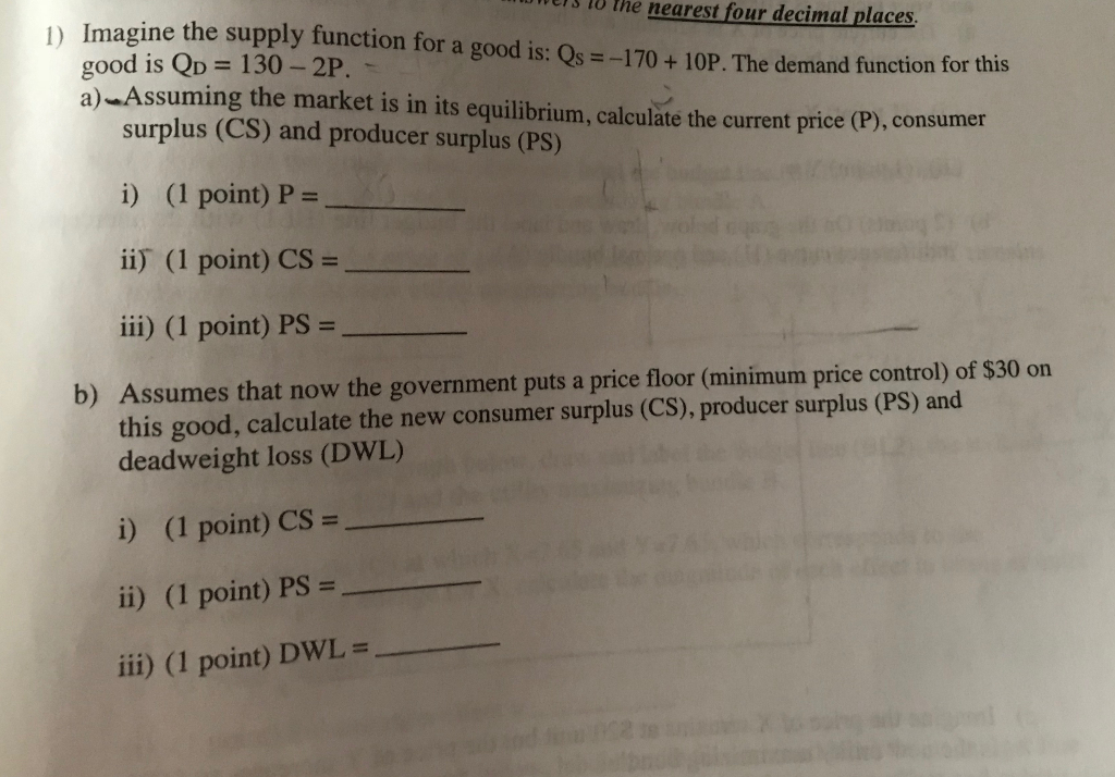 solved-d-imagine-the-supply-function-for-a-good-is-qs-170-chegg