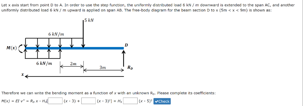 Solved 5 KN 6 KN/m 2m 4m 3m The beam is direction-fixed at A | Chegg.com