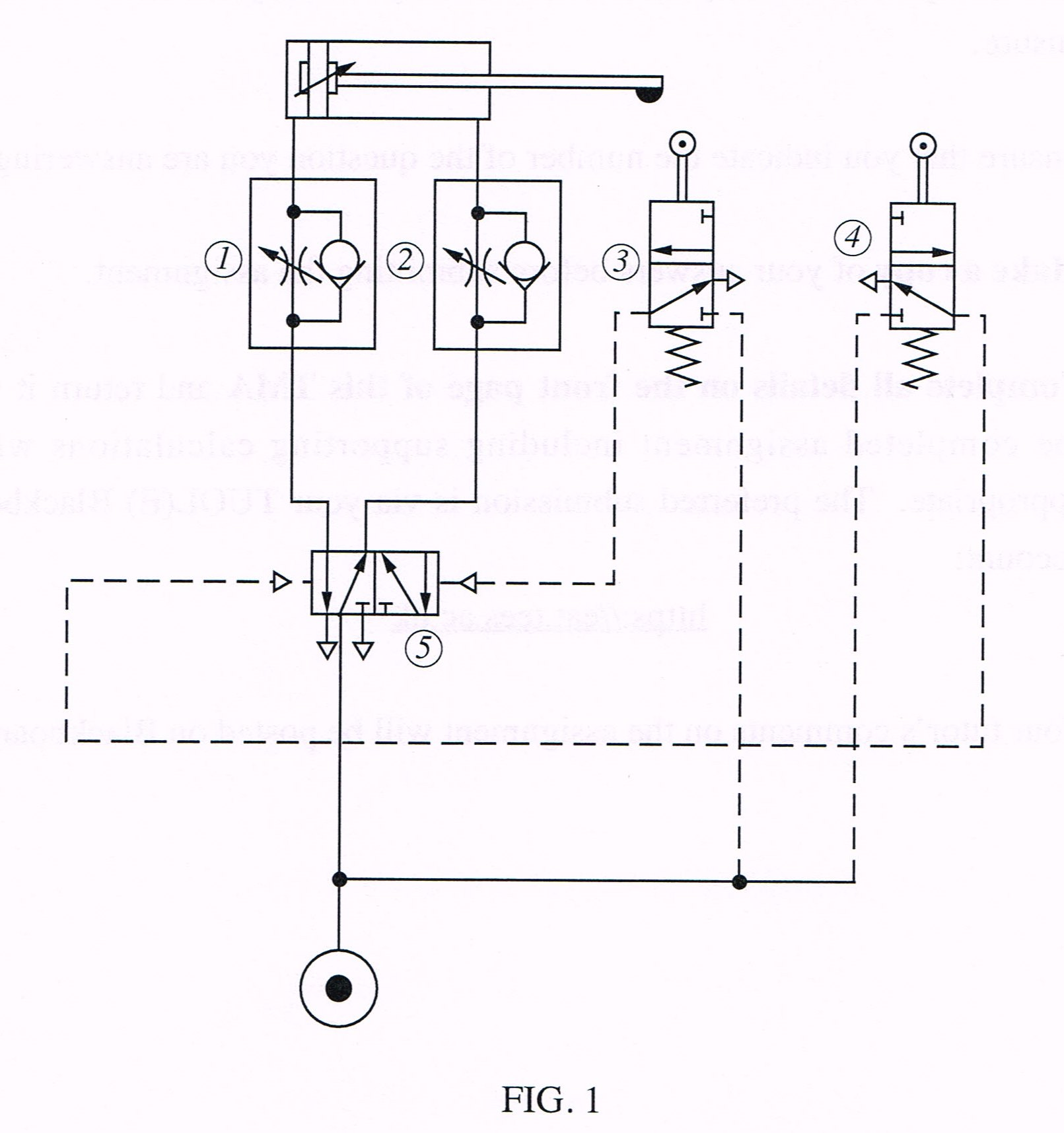 what is pneumatic circuit diagram