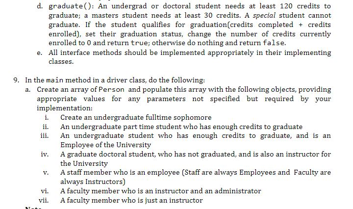 Solved In this assignment, you will use object-oriented | Chegg.com
