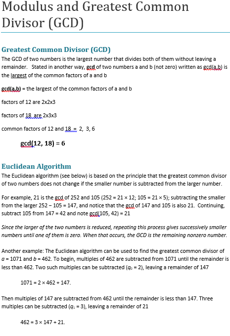 Greatest Common Divisor And The Euclidean DCU, 51% OFF