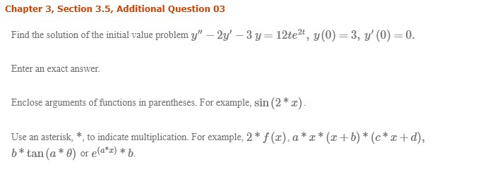 Solved Chapter 3 Section 3 5 Additional Question 03 Find Chegg Solved Chapter 3 Section 3 5 Additional Question 03 Find Chegg