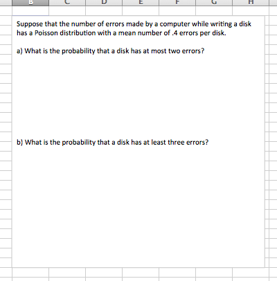 Solved Suppose that the number of errors made by a computer | Chegg.com