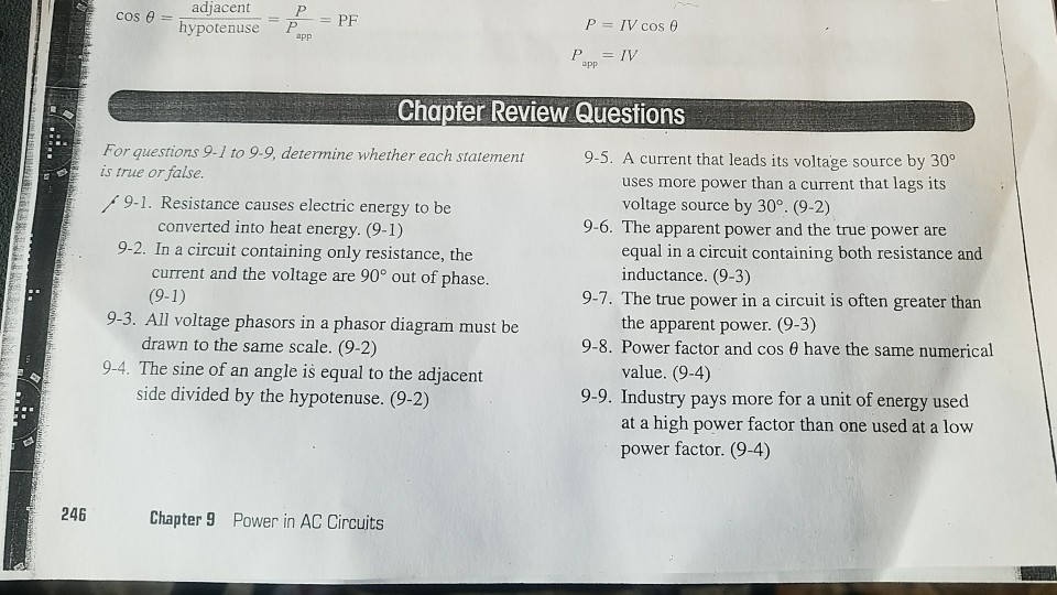 Solved Duj Cos Hypoten Adjacent Hypotenuse P PF App IV App Chegg