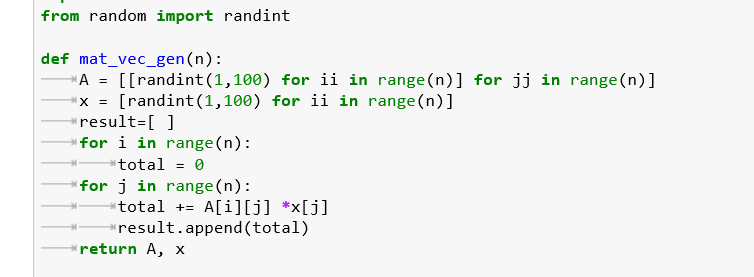 Solved We saw that the complexity of matrix-vector | Chegg.com